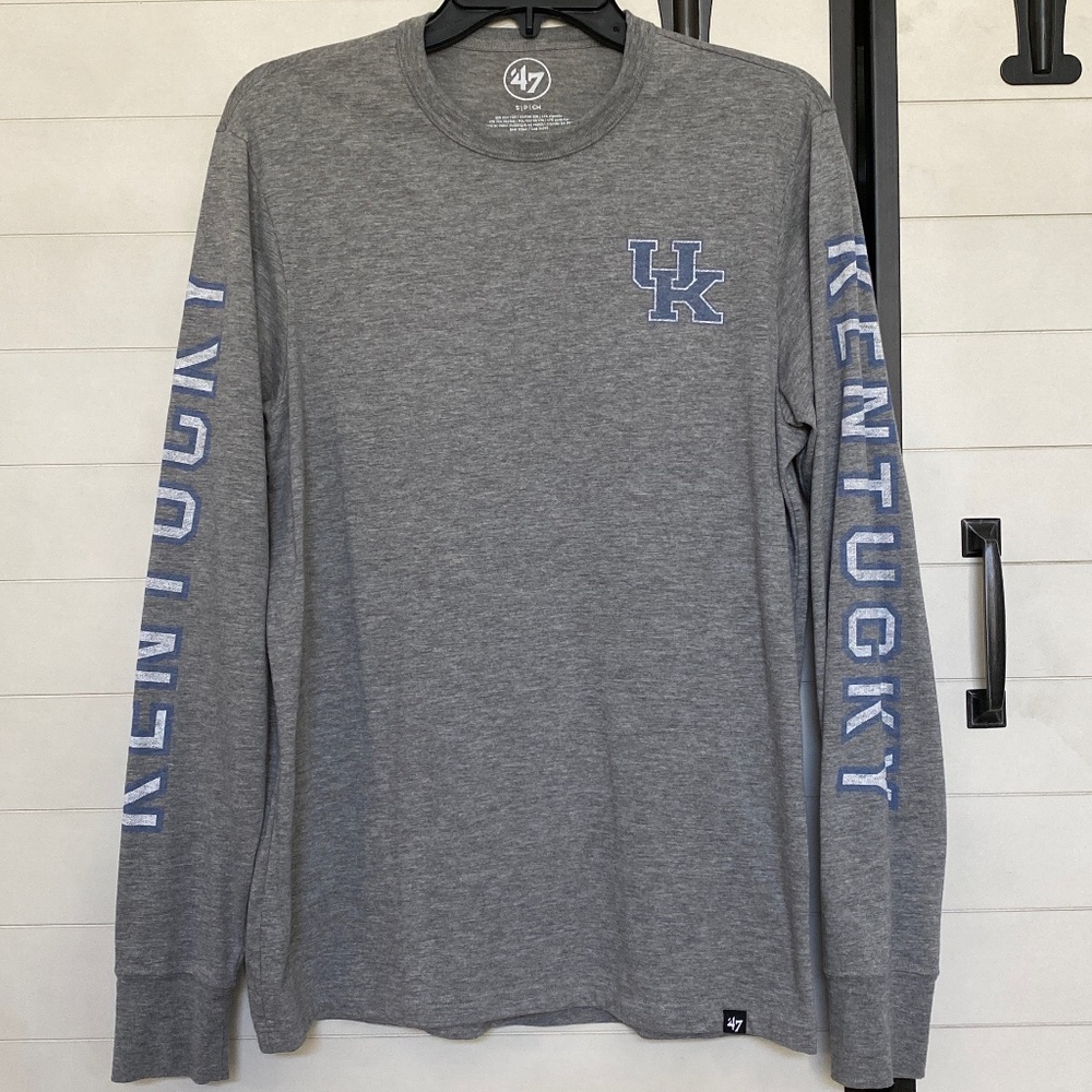 University of Kentucky Long Sleeve Tee Gray Small
